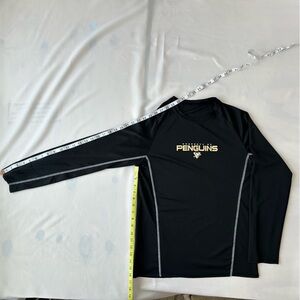 Penguins Black Long Sleeve Shirt